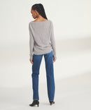 Lightweight Cashmere Boatneck Sweater