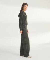 Signature Cashmere Paperbag Wide Leg Pants