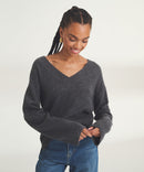 Signature Cashmere V-Neck Sweater