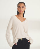 Signature Cashmere V-Neck Sweater