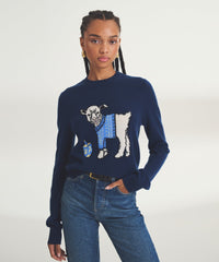 Unisex Signature Cashmere Holiday Goat Sweater