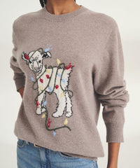 Unisex Signature Cashmere Holiday Goat Sweater