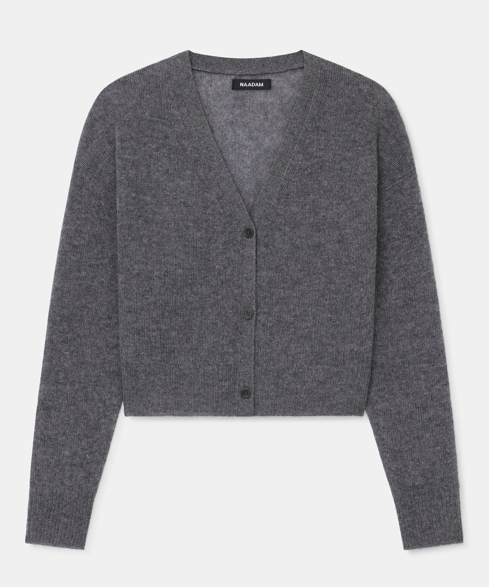 Featherweight Cashmere Cropped Cardigan