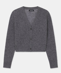 Featherweight Cashmere Cropped Cardigan