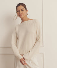 Luxe Cashmere Boatneck