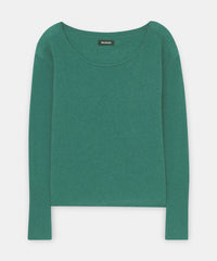 Lightweight Cashmere Boatneck Sweater