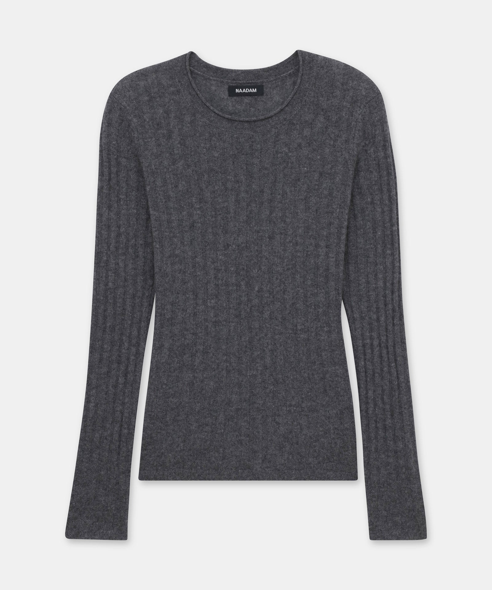 Lightweight Cashmere Ribbed Sweater