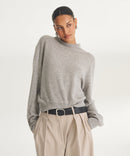 Lightweight Cashmere Rollneck