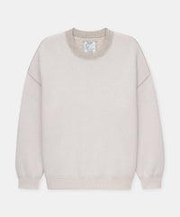 Super Luxe Cashmere Double Faced Crewneck