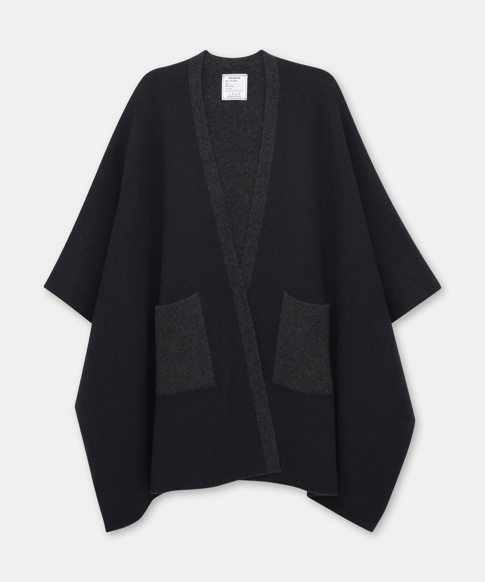 Super Luxe Cashmere Double Faced Poncho