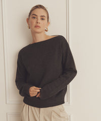 Luxe Cashmere Boatneck