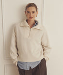 Luxe Cashmere Quarter Zip