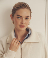 Luxe Cashmere Quarter Zip