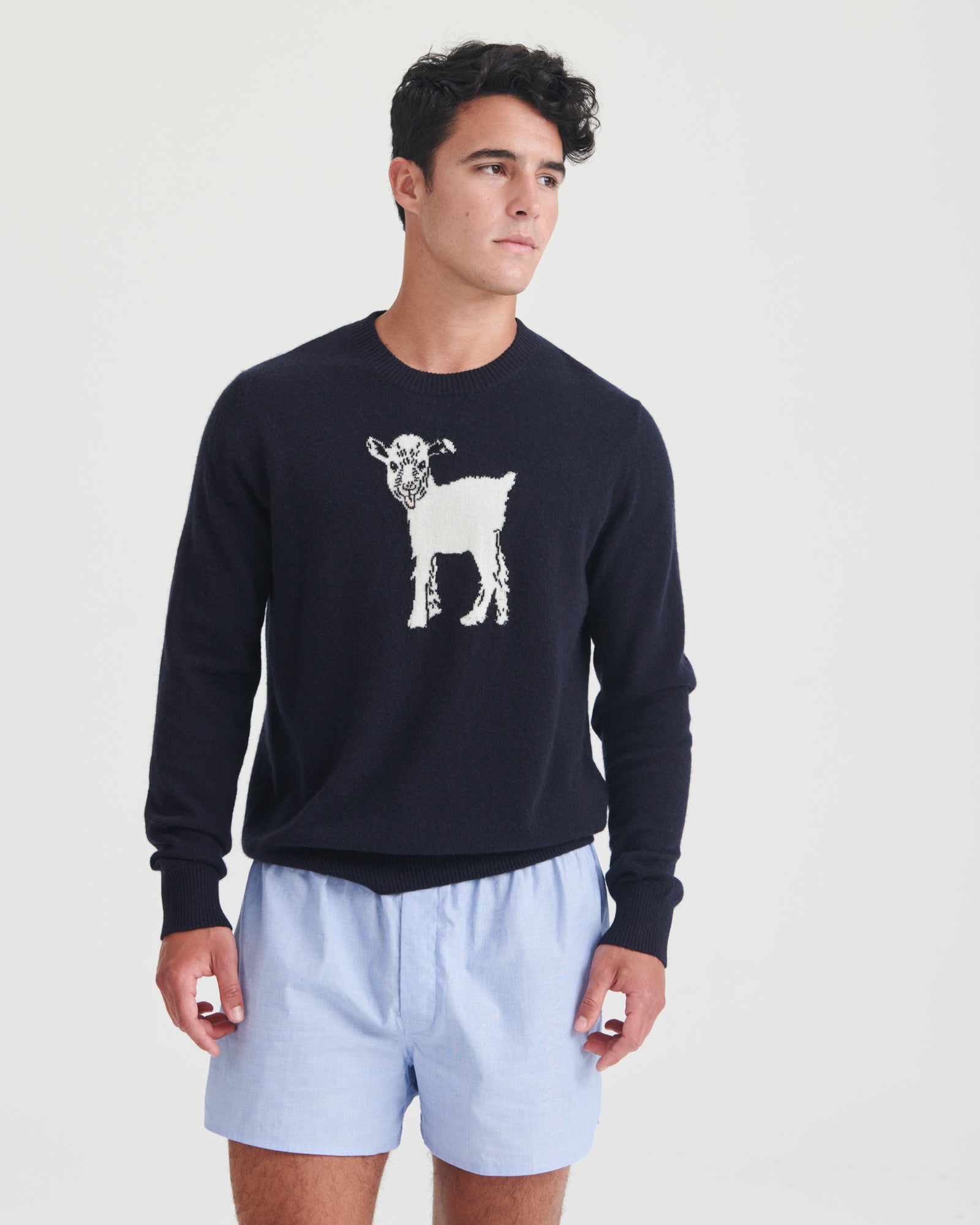 Unisex Signature Cashmere Baby GOAT Sweater