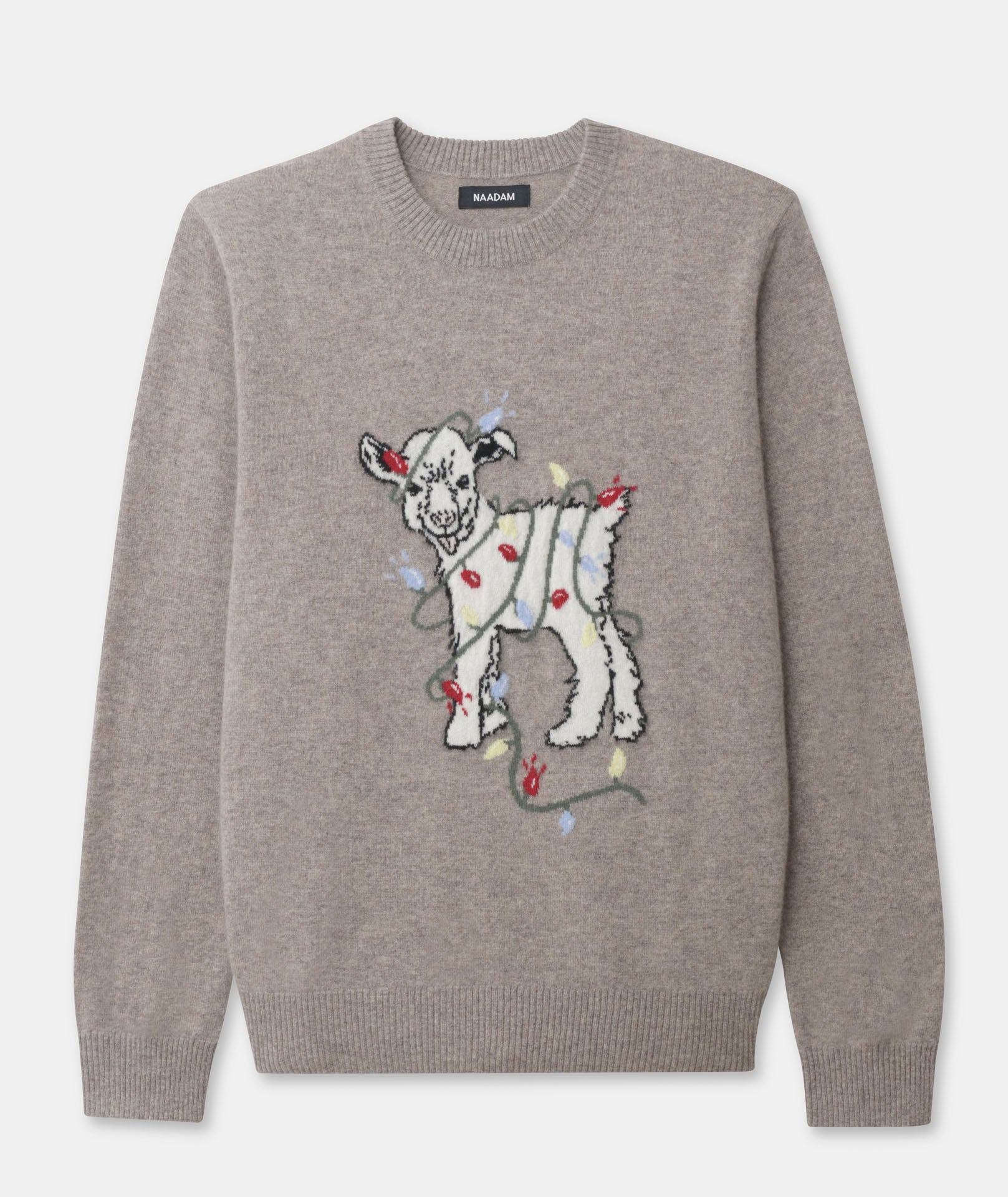 Unisex Signature Cashmere Holiday Goat Sweater