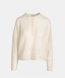 Featherweight Cashmere Henley Sweater