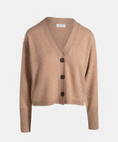 Cashmere Blouson Cardigan