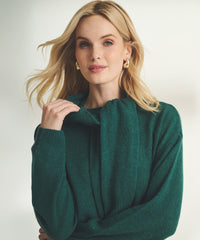 Featherweight Cashmere Layered Crewneck Sweater