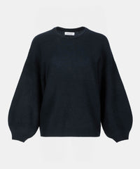 Coastal Cashmere Balloon Sleeve Crewneck