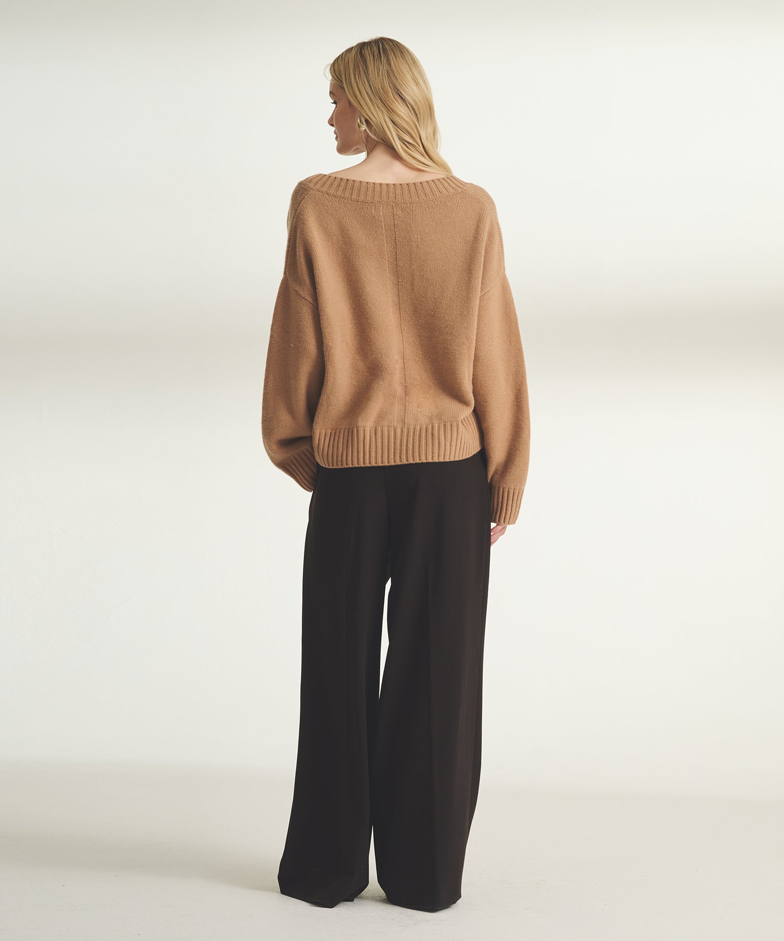 Luxe V-Neck Sweater