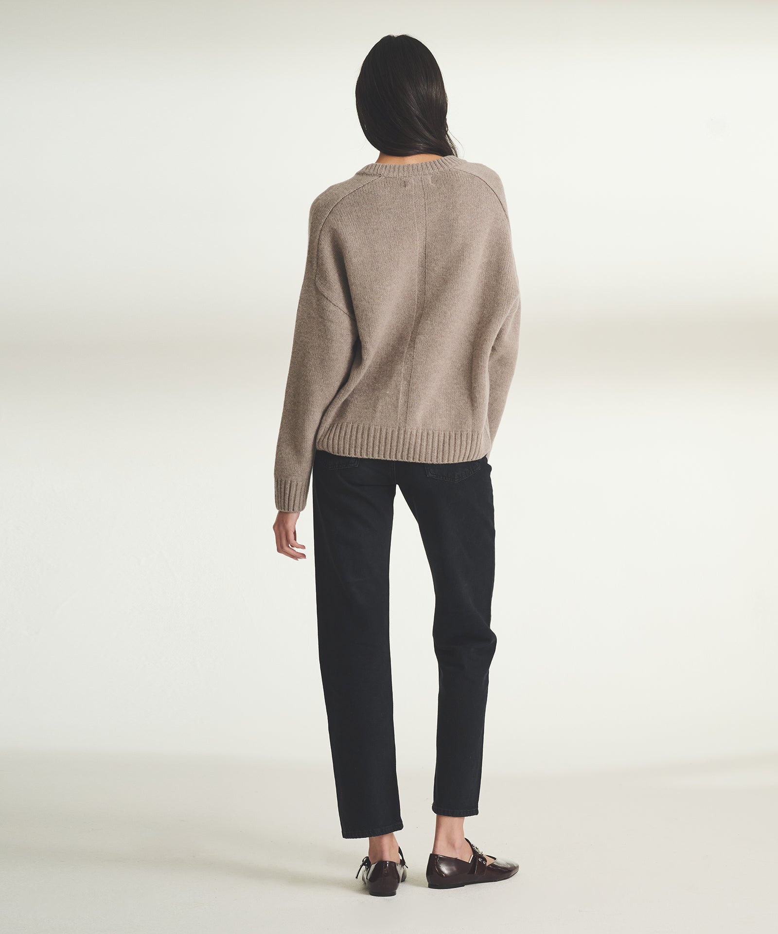 Super Luxe Cashmere Oversized Crew