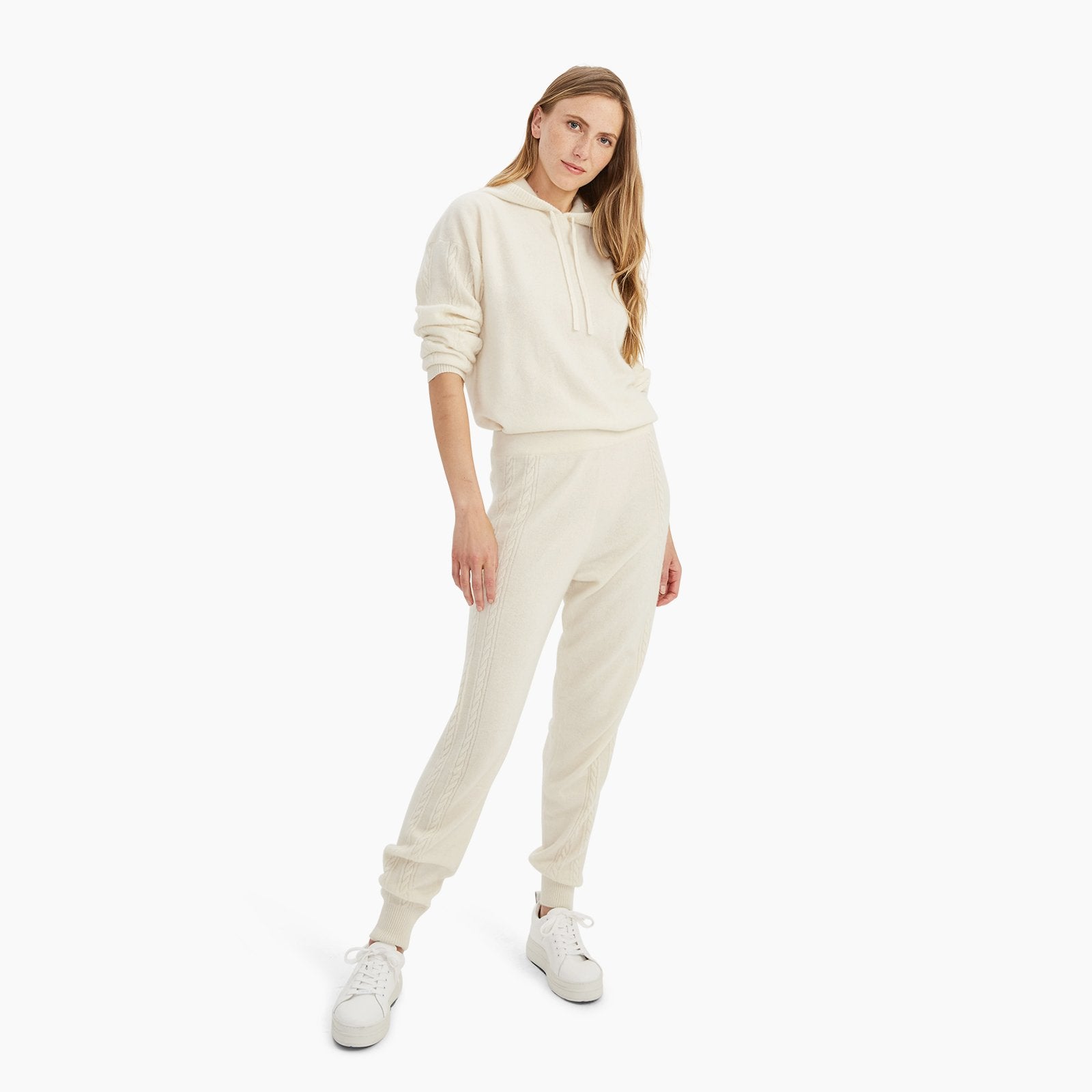 Cashmere Cable Jogger