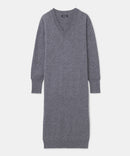 Signature Cashmere V-Neck Dress