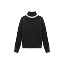 Cashmere Varsity Turtleneck