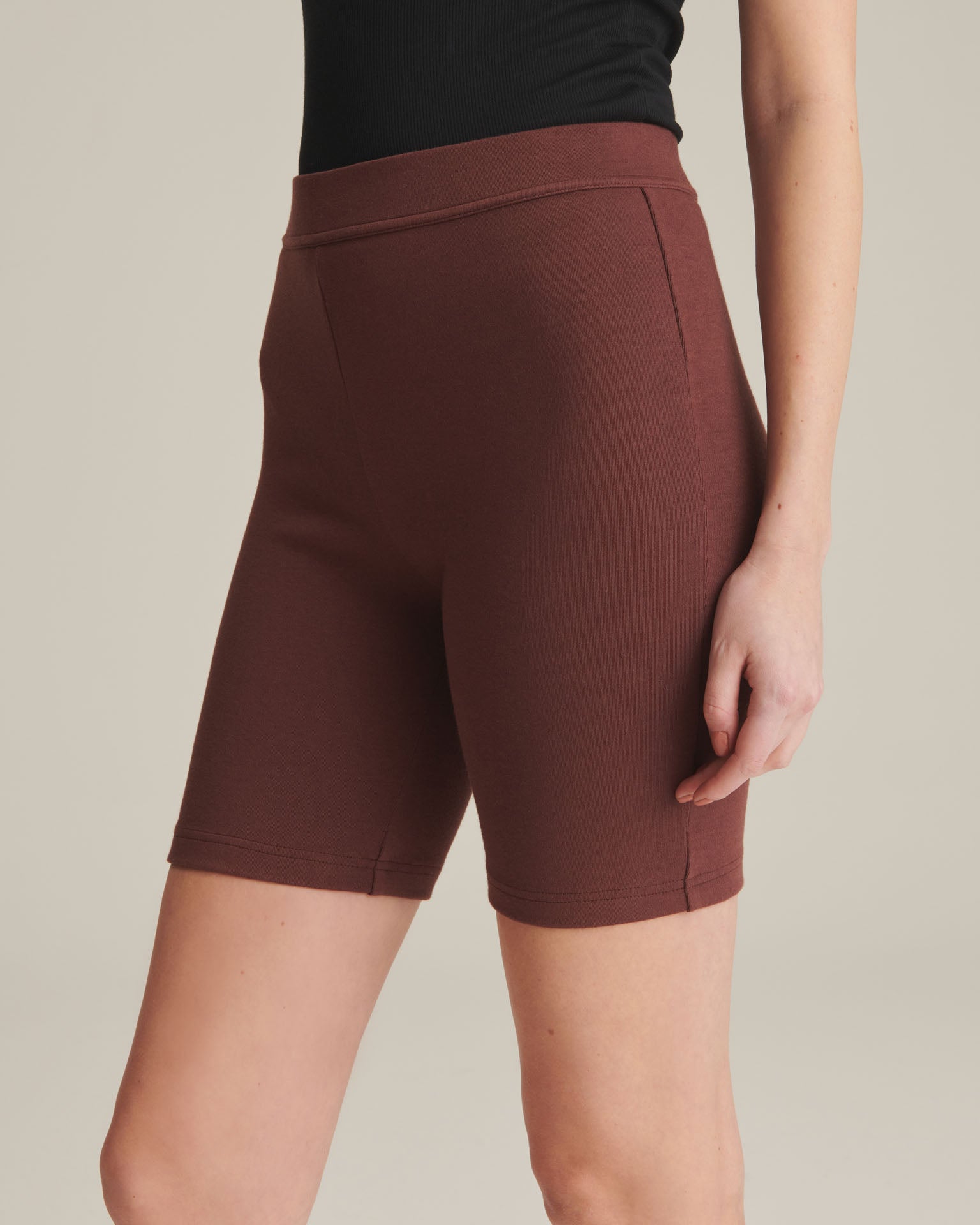 Modal Cashmere Bike Shorts