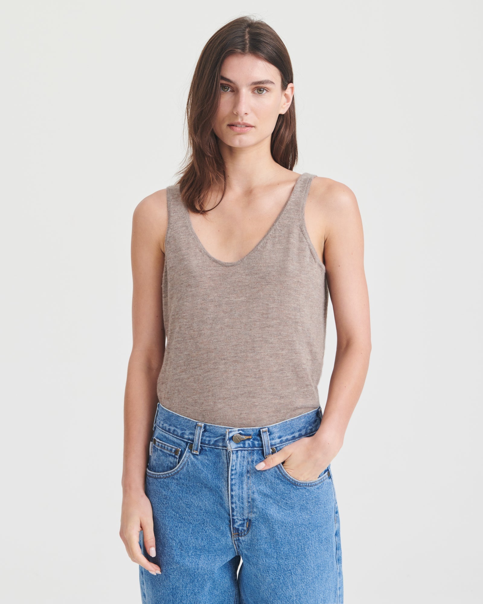 Fancy Cashmere Tank