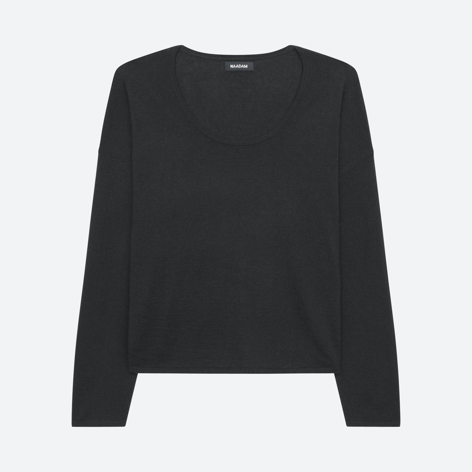 Fancy Cashmere Scoop Top