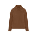 Cashmere Relaxed Ribbed Turtleneck