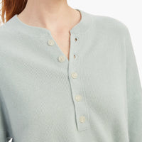 Cashmere Ribbed Henley