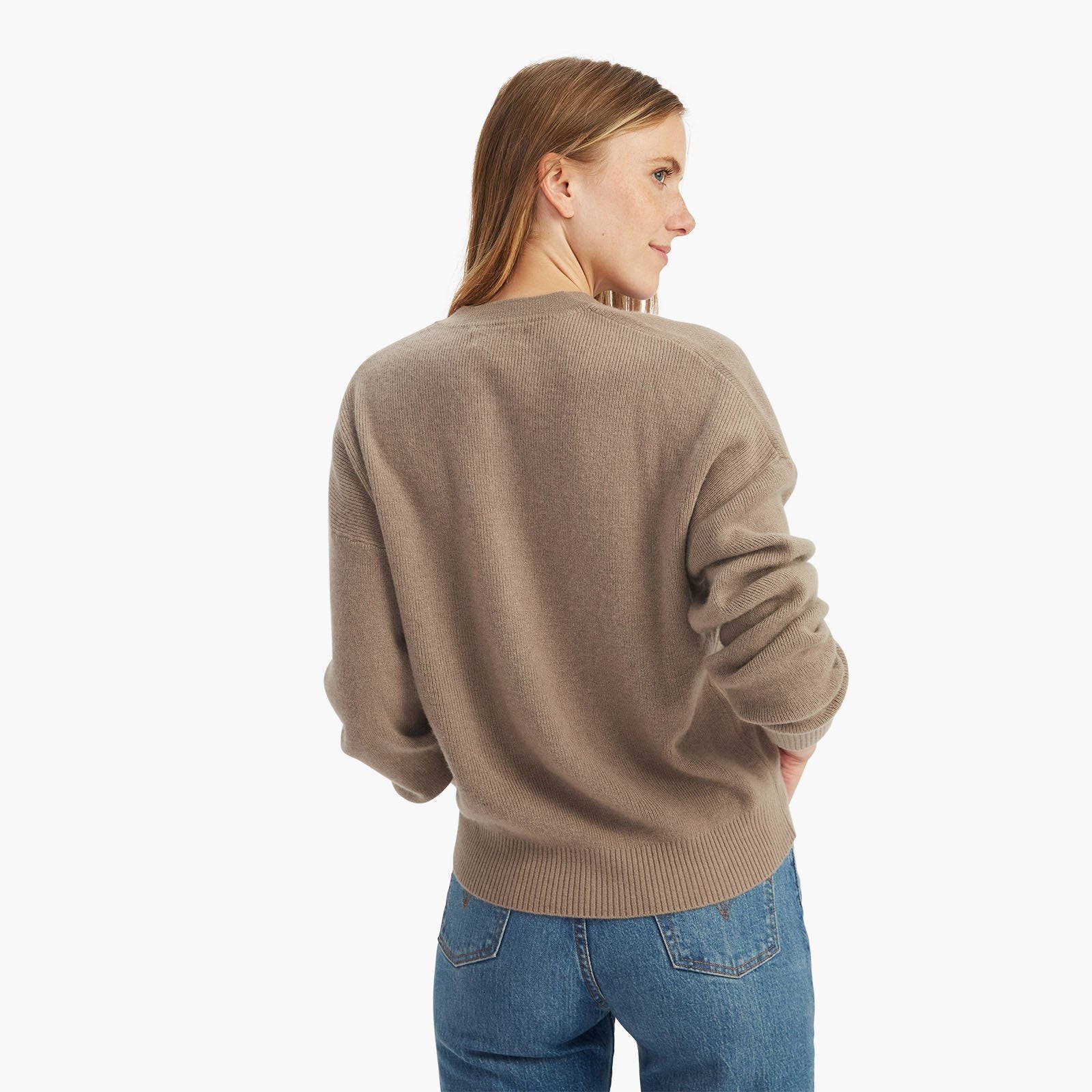 Cashmere Ribbed Henley