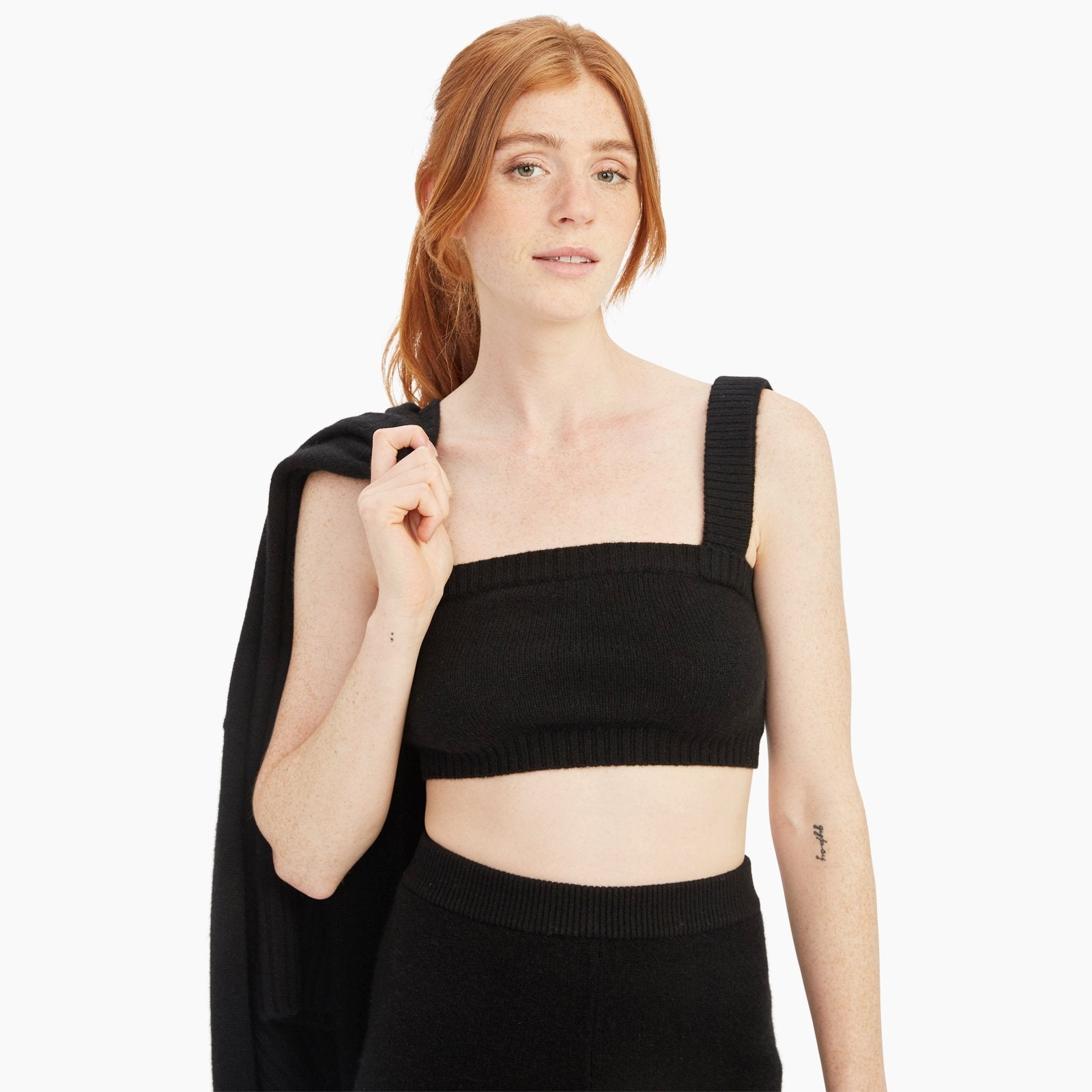 Cashmere Crop Top