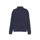 Cashmere Cable Turtleneck