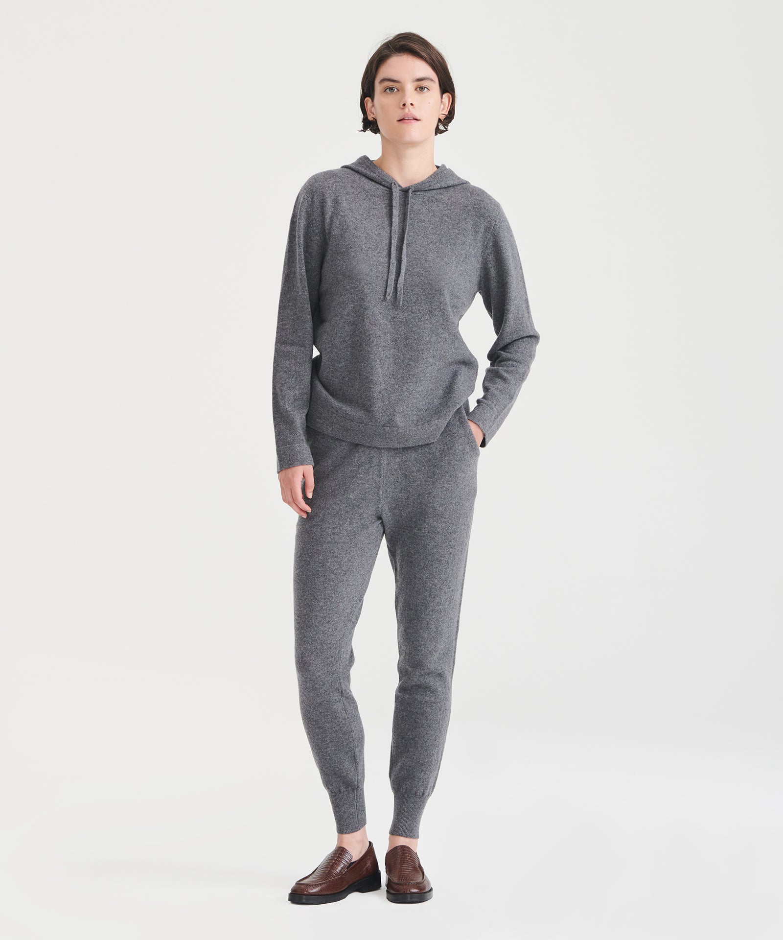 Off-Duty Cashmere Hoodie