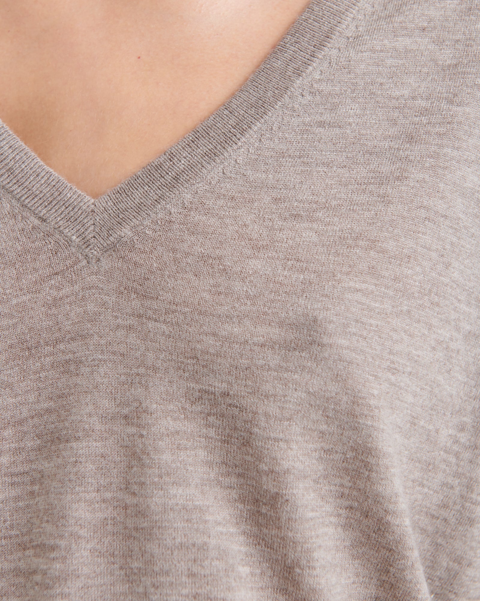 Fancy Cashmere V-Neck