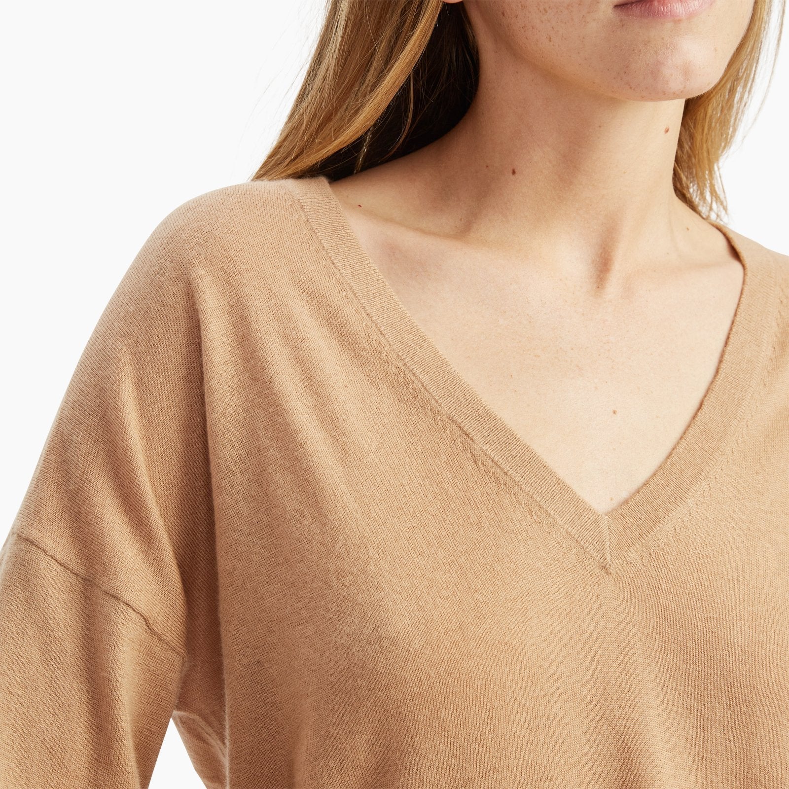 Fancy Cashmere V-Neck