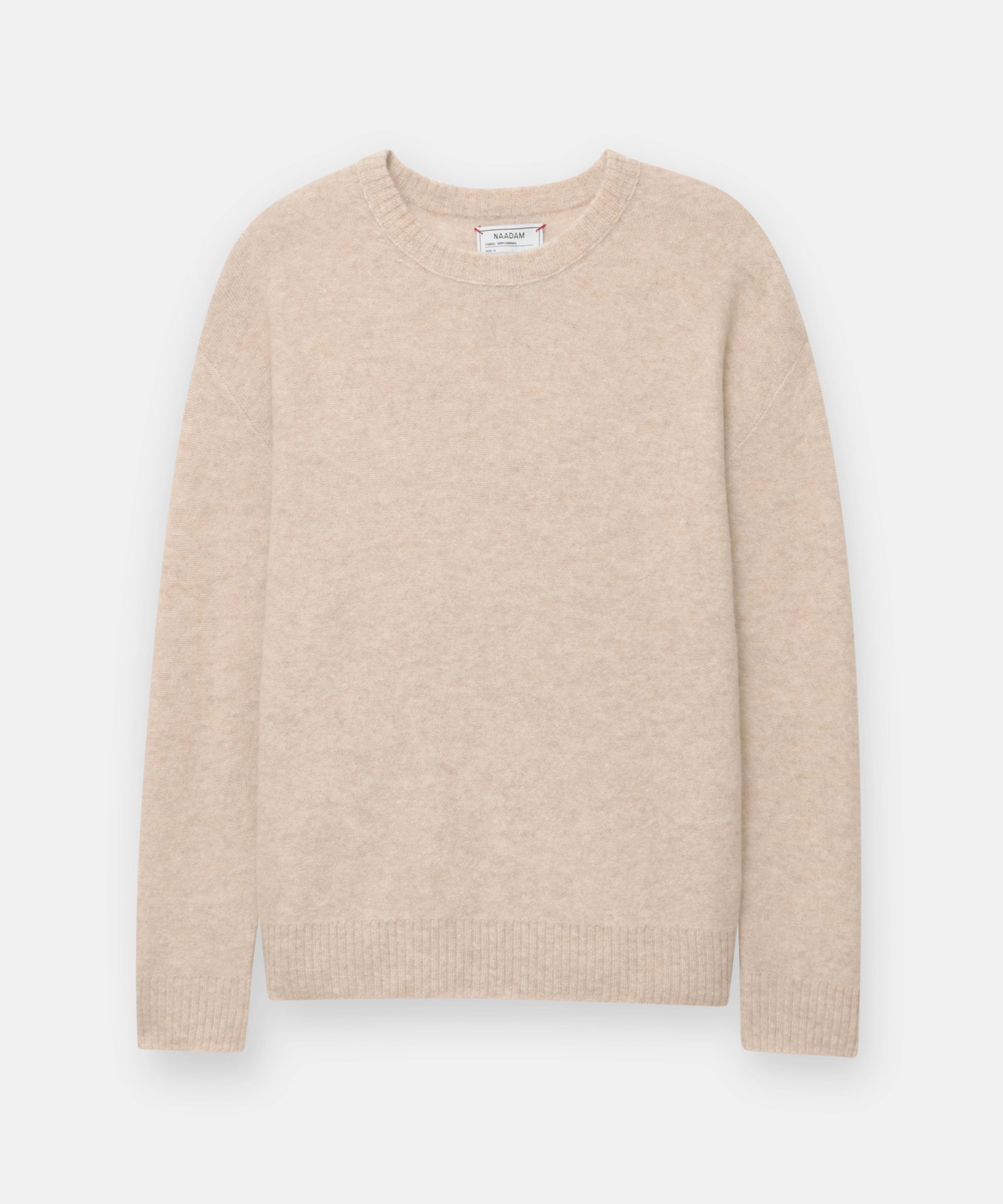 Lightweight Reversible Cashmere Crewneck Sweater