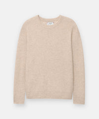 Lightweight Reversible Cashmere Crewneck Sweater