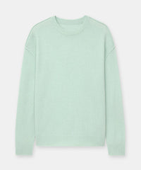 Lightweight Reversible Cashmere Crewneck Sweater