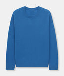 Lightweight Reversible Cashmere Crewneck Sweater