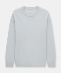 Lightweight Reversible Cashmere Crewneck Sweater