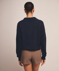 Signature Cashmere Polo Sweater