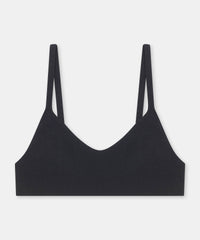 Cashmere Ribbed Seamless Bralette