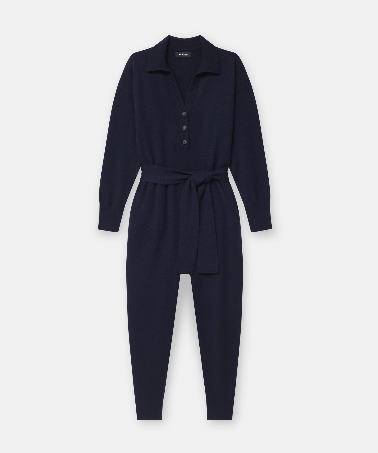 Cashmere Polo Jumpsuit