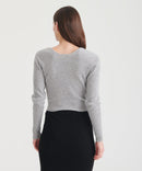 Signature Cashmere Crossover Sweater