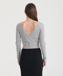 Signature Cashmere Crossover Sweater