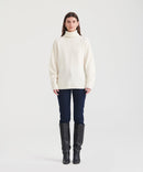 Luxe Cashmere Turtleneck Tunic